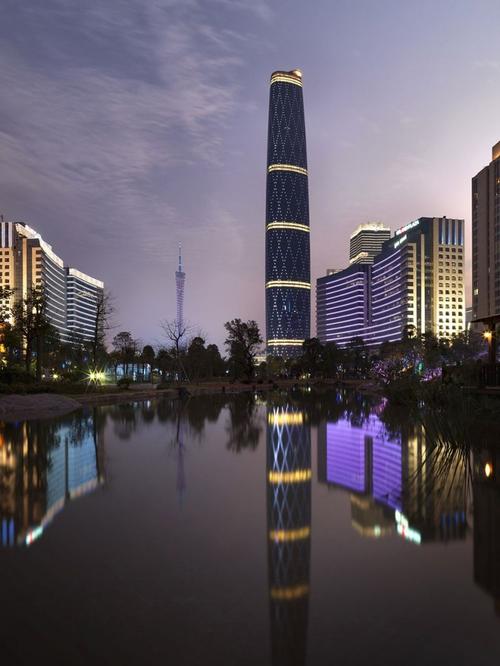 中国,广州国际金融中心,超高层现代综合体