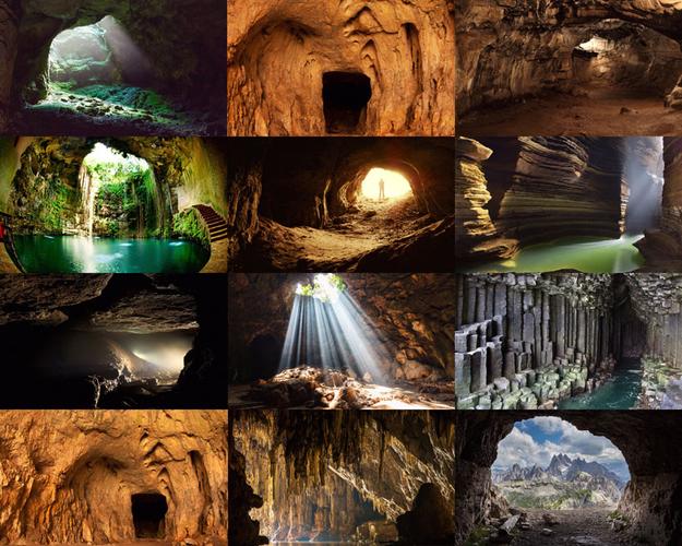 山洞自然景观高清图片 - 爱图网设计图片素材下载