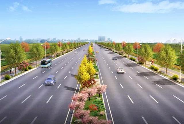 山东在建的一条双向6车道高速,全长约107.6公里,预计2023年建成