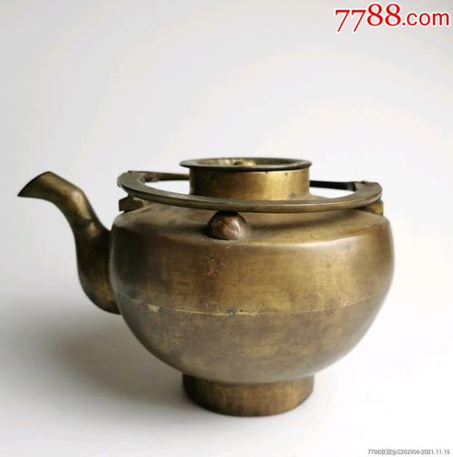 民国铜茶壶