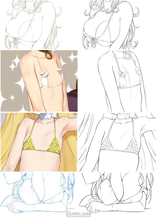作业:如何学动漫手绘之女性胸部的画法与训练技巧 - mango - 轻微课