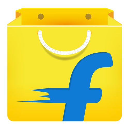 上海logo设计公司分享印度最大的电商公司flipkart黄色购物袋logo设计