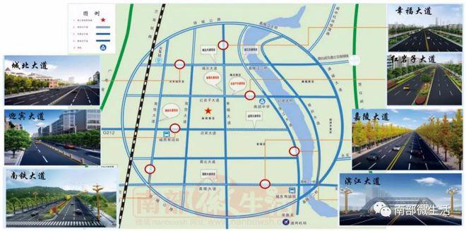 重磅南部重大规划公布涉及嘉陵江五桥6个城市公园