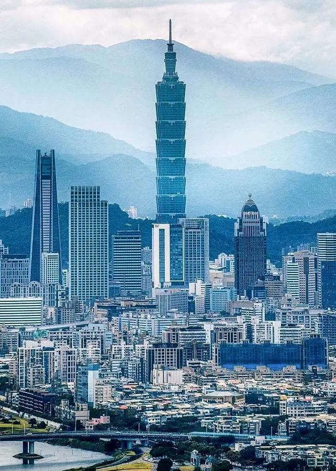 中华文化 #传统传承 #台北 p1:远眺台北101大楼; - 抖音