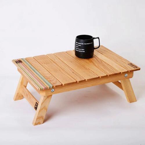 可以做雪峰开口箱天板的日本制小木桌