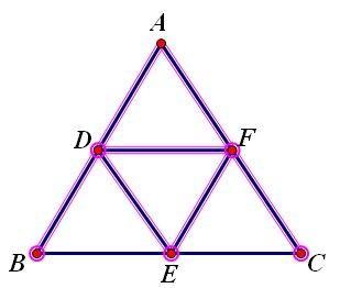将三棱锥沿三条侧棱剪开,展开图是一个边长为2根2的正