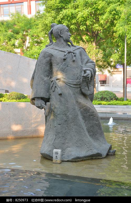 雕像杨惠之