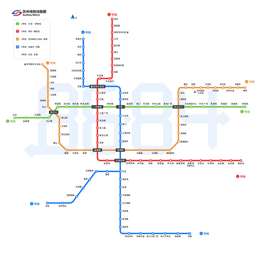 2020苏州地铁线路图_文档下载