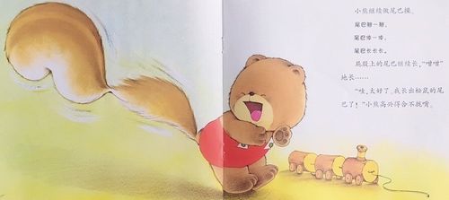 徽县幼儿园小三班亲子绘本月—今日读绘本《小熊的尾巴》