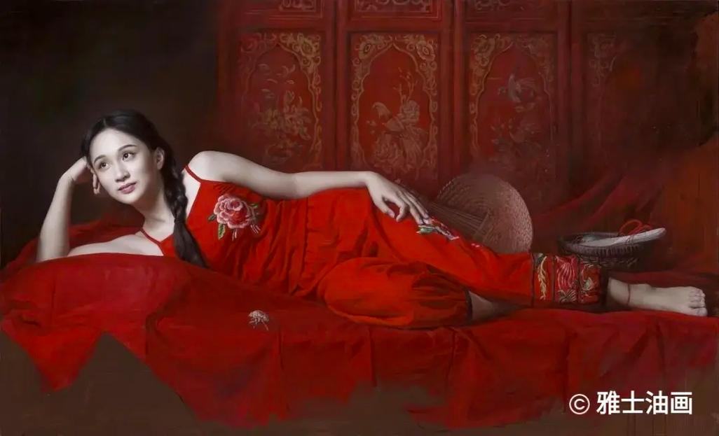 中国当代女画家安静作品欣赏