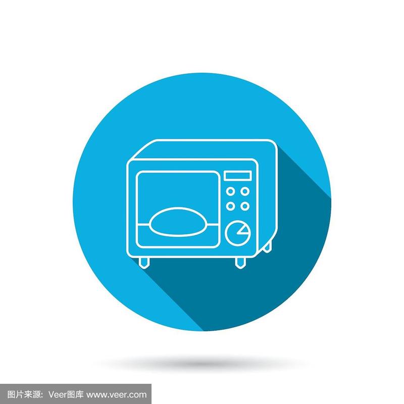 微波炉图标厨房电器标志