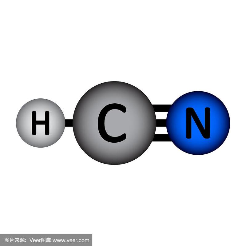 氢氰酸分子图标