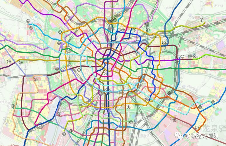 成都市城市轨道交通线网规划正式发布建设轨道上的成德眉资都市圈