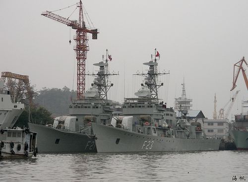 中国出口的江湖级护卫舰