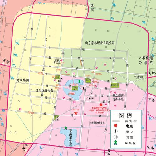 2017年聊城高唐县事业单位公开招聘职教中心考点考场示意图