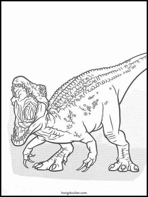 卡通恐龙妈妈和恐龙宝宝11张恐龙涂色填色图片下载打印