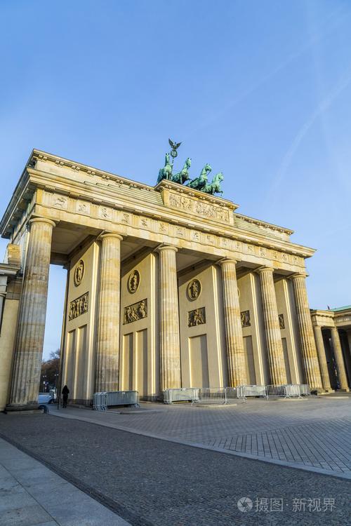 德国柏林的勃兰登堡大门