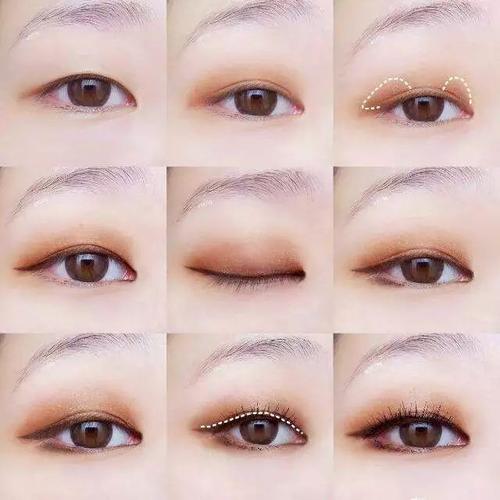 专属单眼皮的眼影教程,让你画出韩系女生的清新妆容