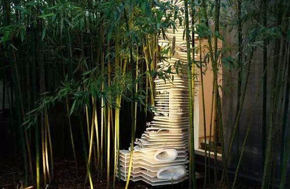 竹子在景观设计中的应用 · 竹林深处有人家