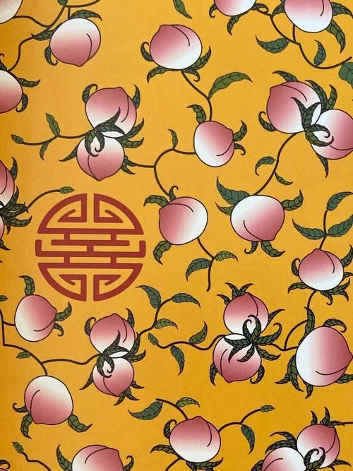 中国传统纹样素材桃纹审美积累