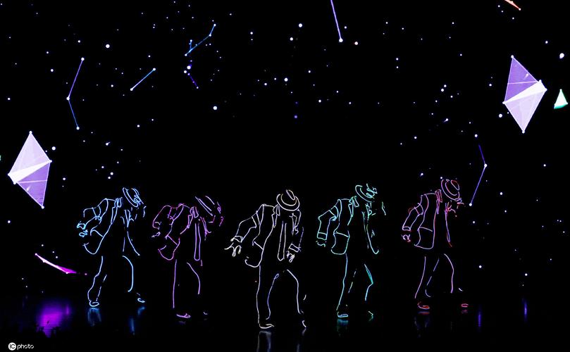 韩国大学生表演led灯光舞蹈秀惊艳全场致敬迈克尔杰克逊