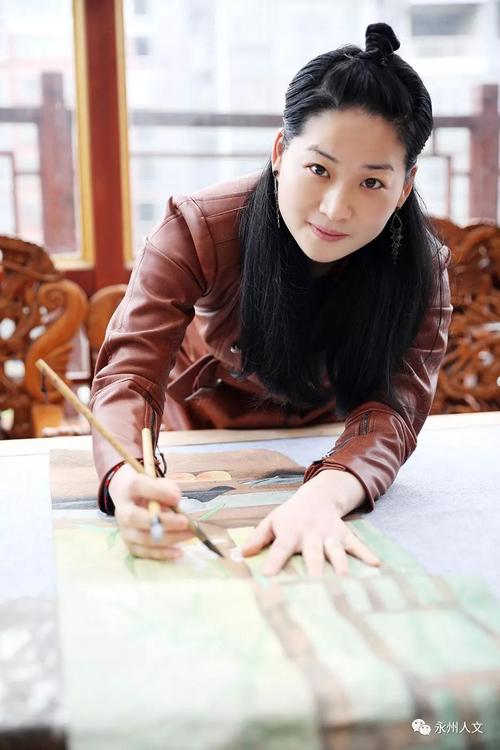 中国当代青年实力派画家 湘漓情青年女画家李兰