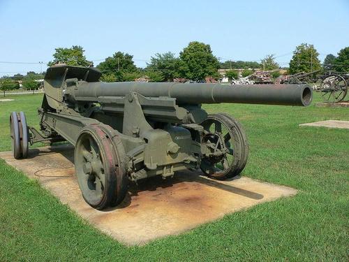 美国m1917 155mm加农炮