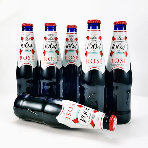 凯旋1664桃红啤酒330ml24瓶装小麦果味啤酒