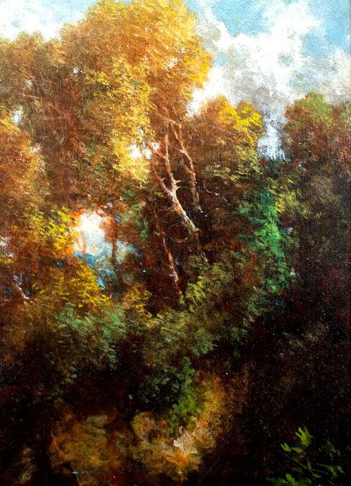 痴迷枫丹白露森林栉风沐雨的巴比松画派领军者西奥多卢梭
