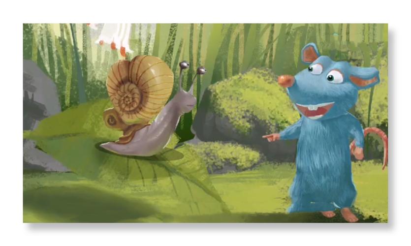 【石泉幼儿园中班段微课堂四十五】故事欣赏《小蜗牛的家》