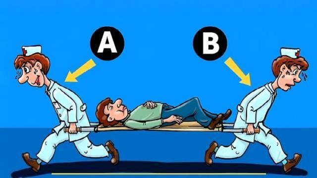 脑力测试:抬担架的两位医生,到底谁错了?