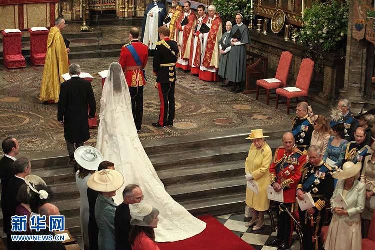 4月29日,英国威廉王子和凯特·米德尔顿的婚礼在伦敦的威斯敏斯特教堂