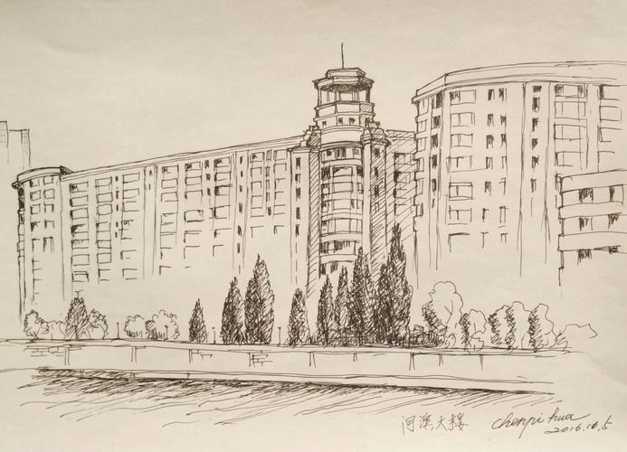 手绘上海二十世纪上半叶经典建筑第三季