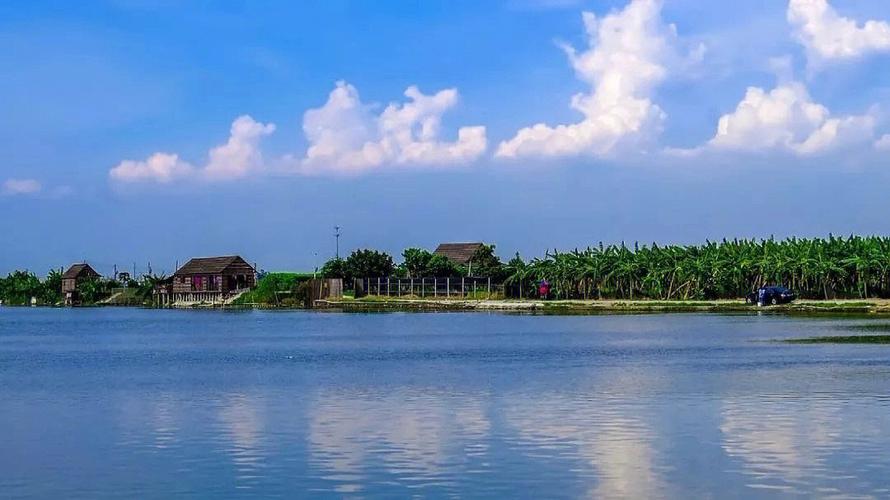 广州番禺海鸥岛,这是广州唯一可以看见海的沙洲岛.