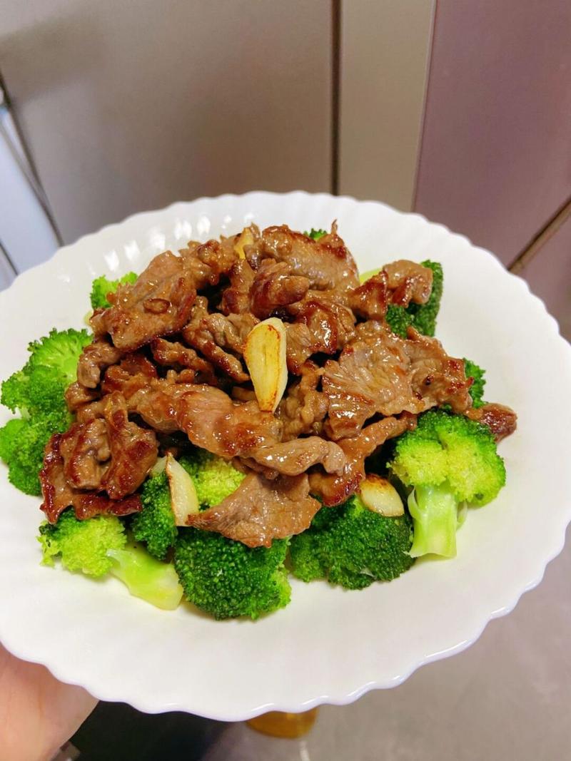 家常菜(82)西兰花炒牛肉 06低脂又好吃 这道菜就是膳食纤维 维生素