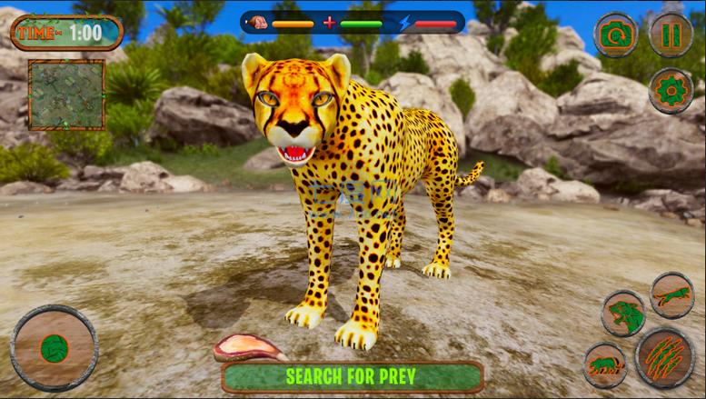美洲豹模拟器3d是一款由doorment games游戏工作室开发的一款动物模拟