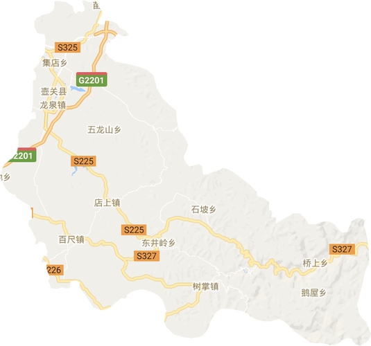 壶关县高清电子地图,壶关县高清谷歌电子地图