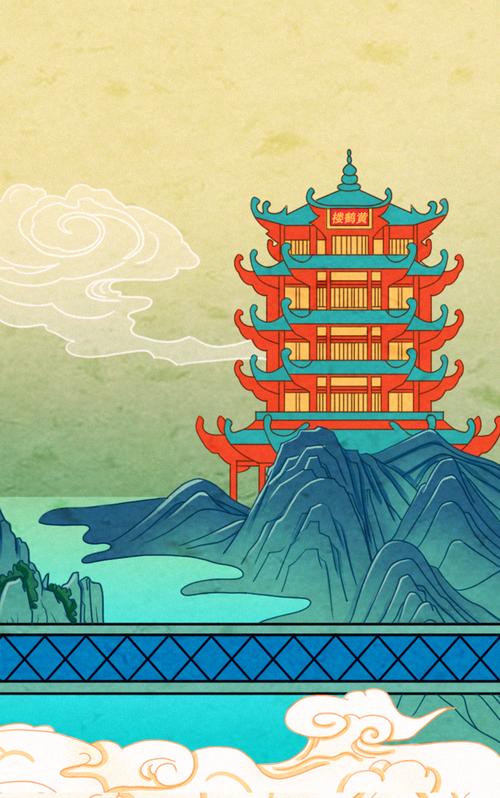 美丽中国"城市"系列之"武汉" - 画画的旋风 - 原创作品 - 视觉中国