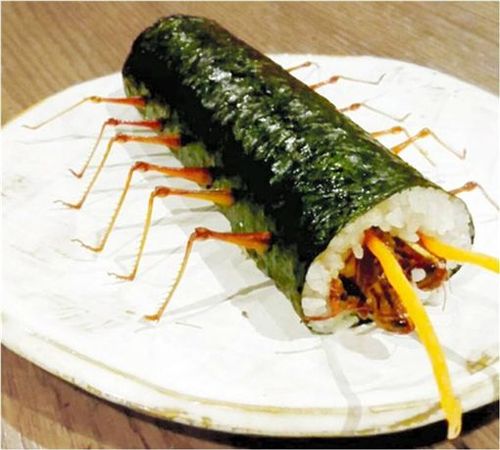 日本人94狂!推出昆虫惠方卷这样的寿司卷你敢吃吗