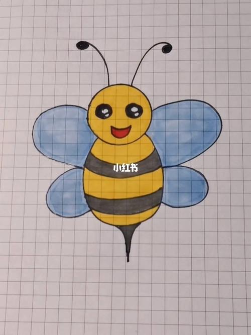 每天一个简笔画蜜蜂