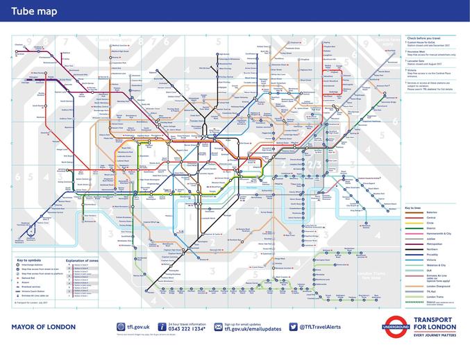 如何搭乘伦敦地铁?顺手附上2018地铁图给你们