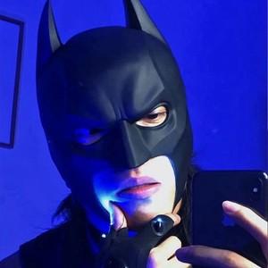 cosplay面罩蝙蝠侠头套头盔蝙蝠侠面具万圣节直播面具男搞怪道具
