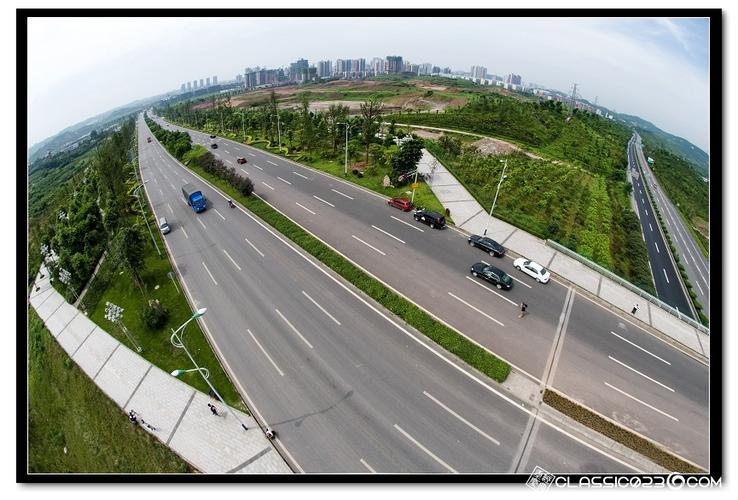 永川兴龙大道南段道路景观扩宽工程已改造完毕,兴龙大道6.