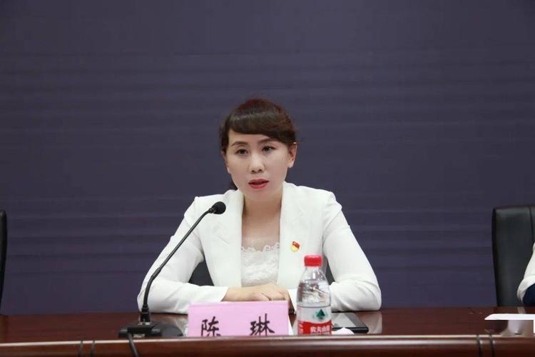 区委常委,宣传部长陈琳出席会议并讲话.