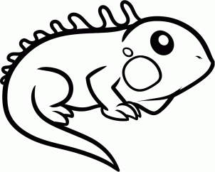儿童资源网手机版蜥蜴简笔画步骤8如何画蜥蜴简单画法素描好看蜥蜴简