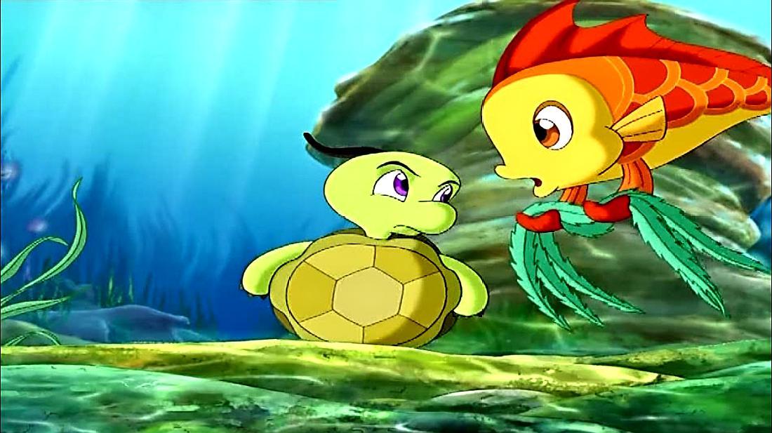 小鲤鱼历险记:双面龟又吹牛了,竟对泡泡说自己是龙的助手