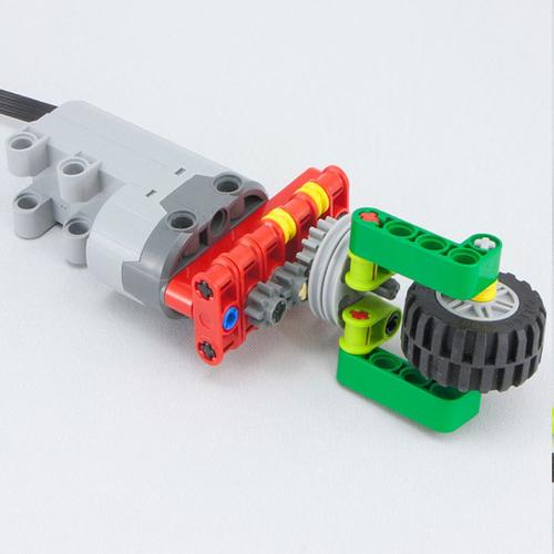 国产积木兼容乐高lego88004动力99498伺服马达电机塑料积木