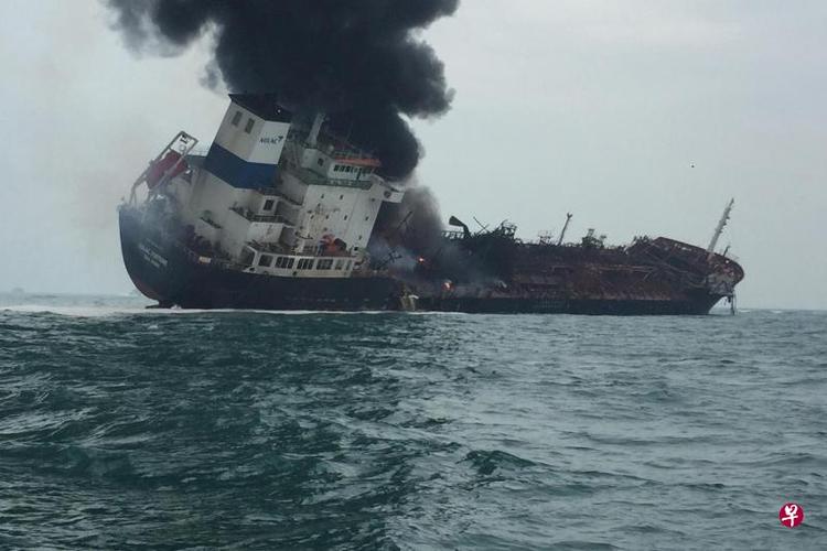 越油轮香港海域起火爆炸 酿一死二失踪 23人获救