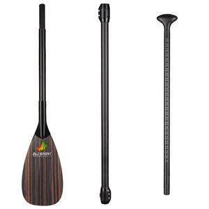 zj sport adjustable 3-pieces sup stand up paddle 85 model with