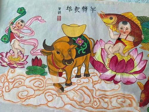 牛年春节,从复兴区国税局退休的河北省非物质文化遗产代表性传承人
